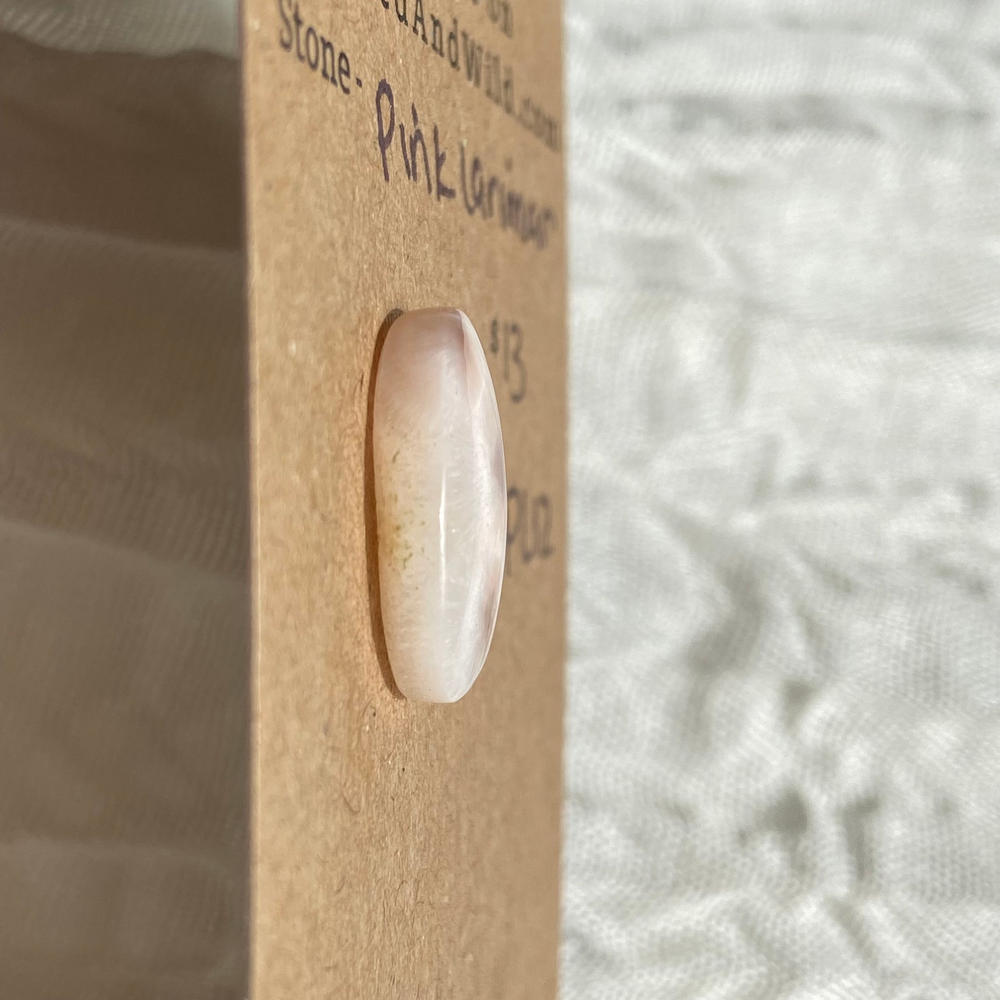 Pink Larimar Cabochon - PL12 D9C9A301-4B6C-481B-87BA-3EACBC5A419D Brandedandwild.com