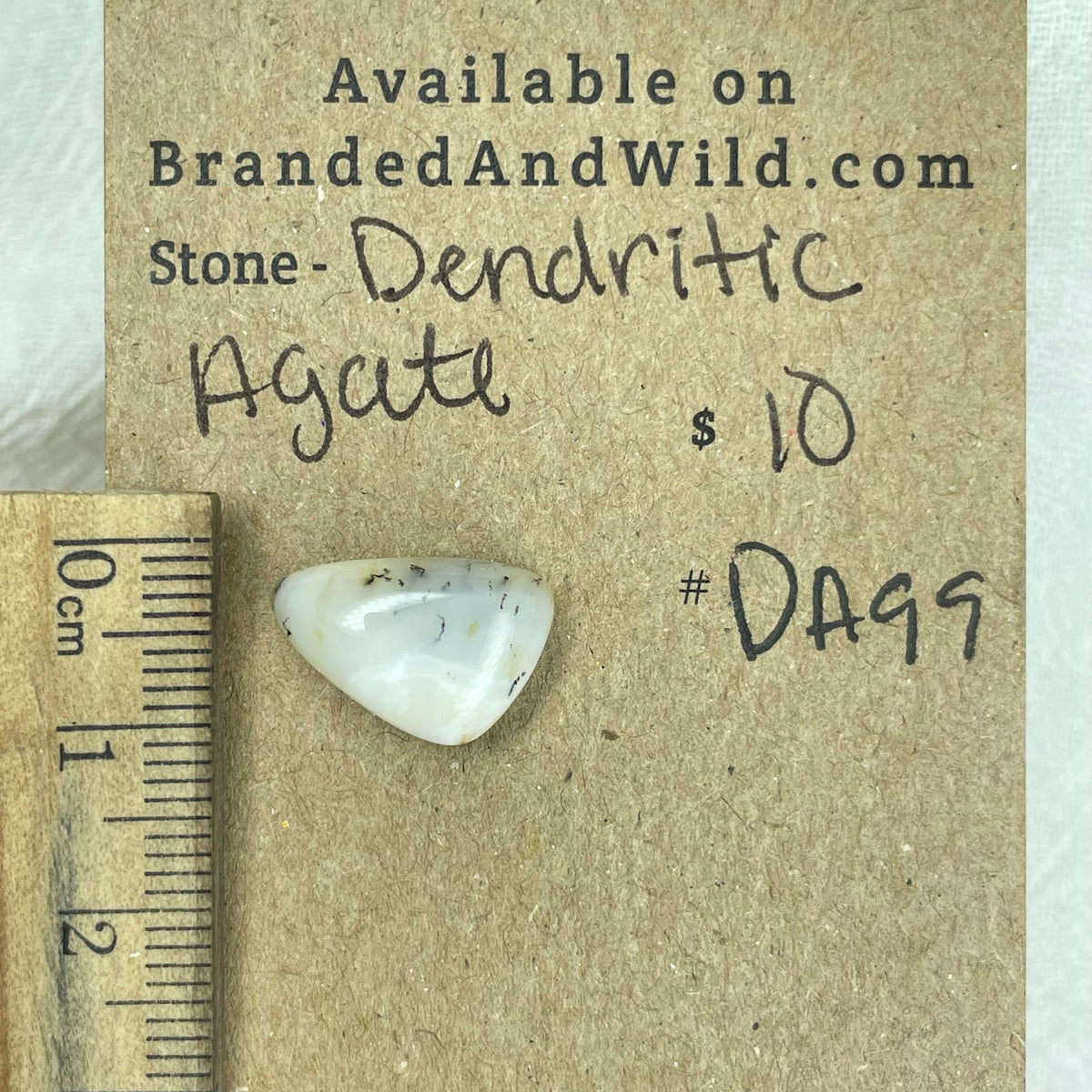 Dendritic Agate Cabochon - DA99 DA24C463-61DD-4E79-9782-F37529460F1E Brandedandwild.com