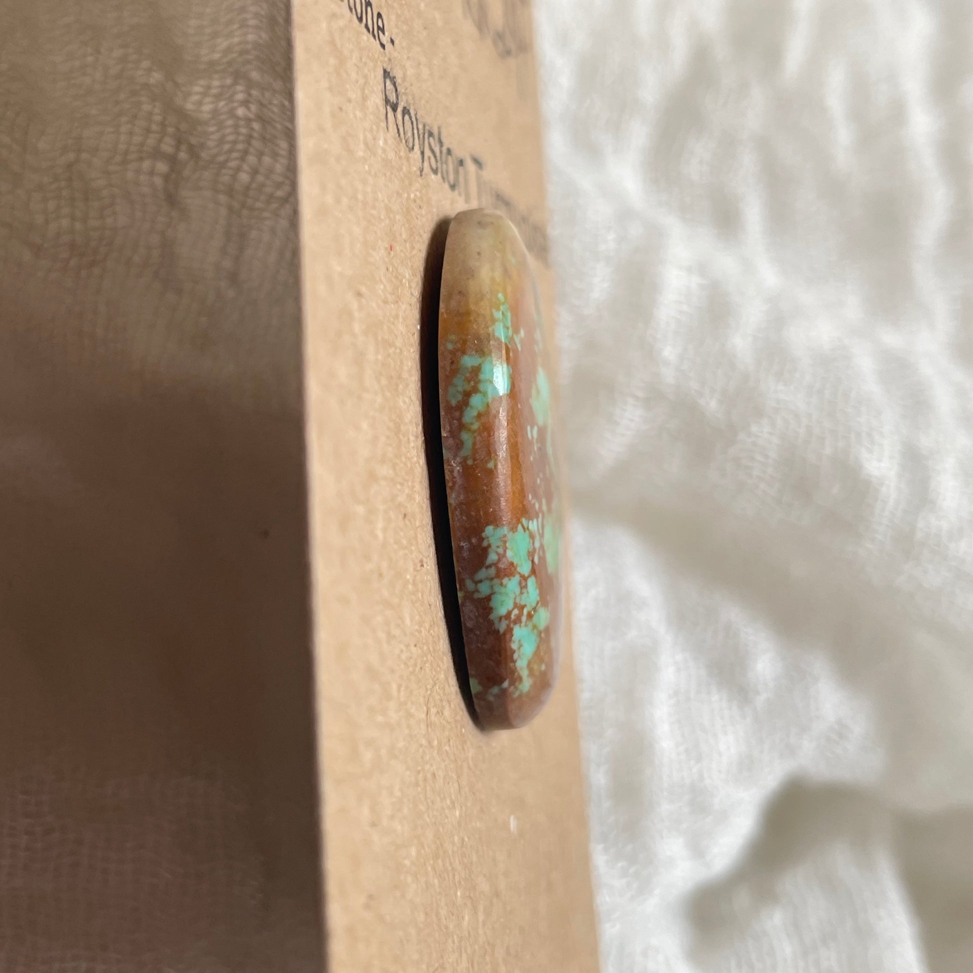 Royston Ribbon Turquoise Cabochon RR24 DA32D6C4-3A04-4A1E-BB07-C5734BF1AD9B Brandedandwild.com