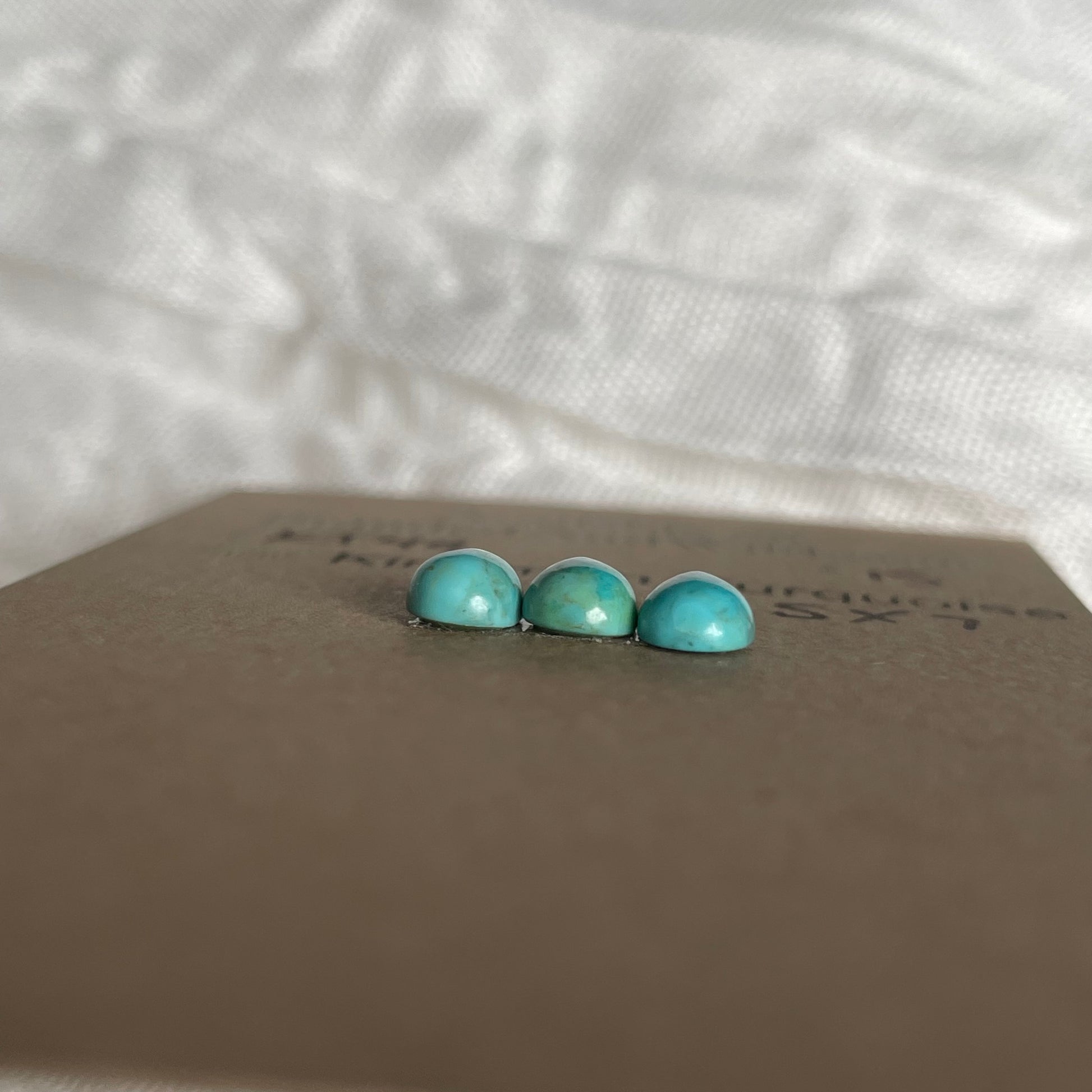 Kingman Turquoise Cabochon - KT44 DA42320C-E3E8-4B3B-BE11-7D24EA77DDBF Brandedandwild.com