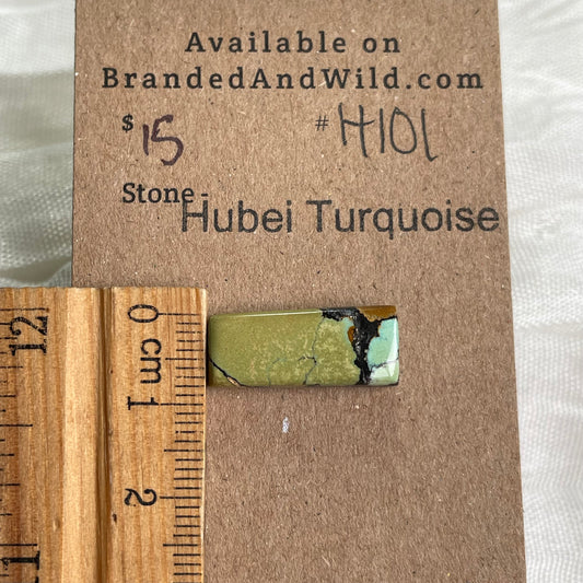 Hubei Turquoise Cabochon - H101 DA559504-ABBA-4E7A-BA6B-594EB30FD3C0 Brandedandwild.com