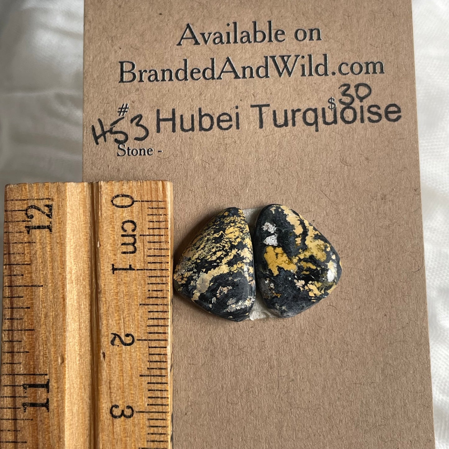 Hubei Turquoise Cabochon - H53 DA7A742C-645B-415F-9920-9B2B717EA06C Brandedandwild.com