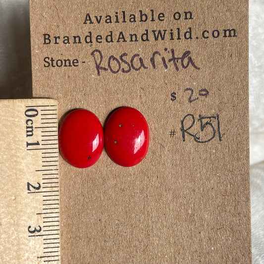 Rosarita - Cabochon - R51 DA7D1B46-77C3-422A-BACE-6CEDCB1A609F Brandedandwild.com