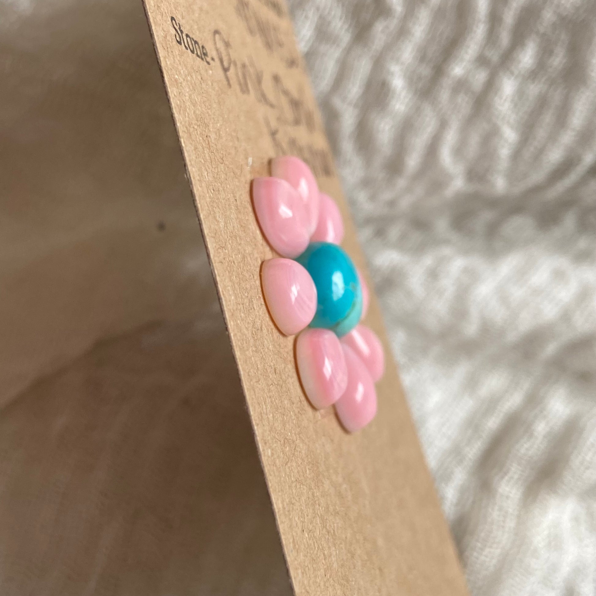 Pink Conch / White Buffalo Cabochon - MIX152 DA97B181-84E1-4B91-8895-247AA8726BF0 Brandedandwild.com