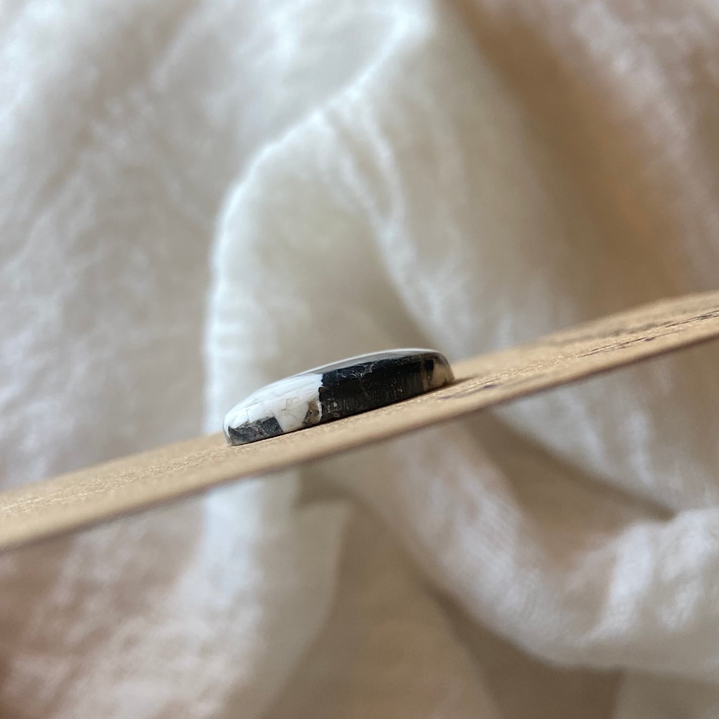 White Buffalo Cabochon - WB14