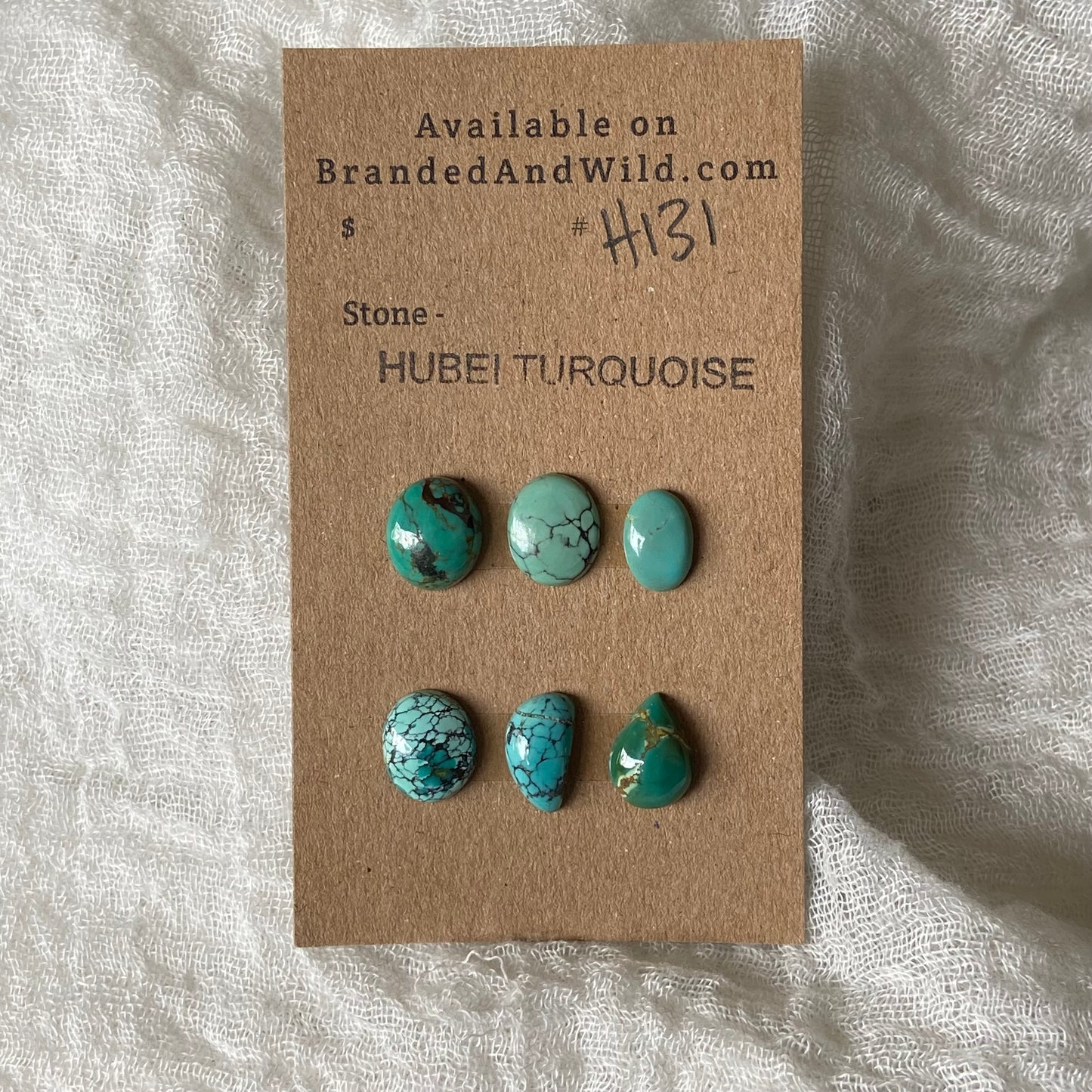 Hubei Turquoise Cabochon - H131