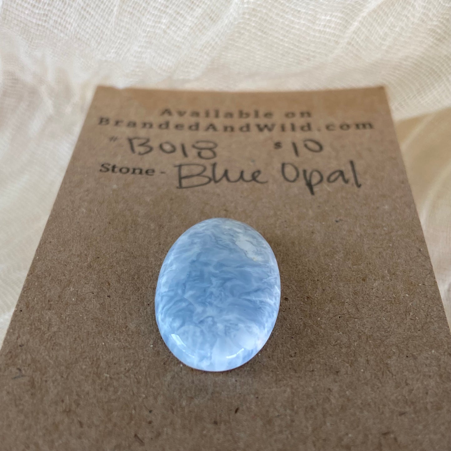 Blue Opal Cabochon - B018