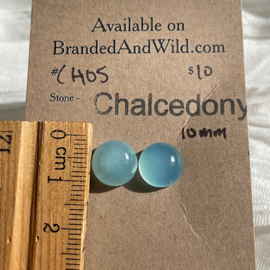 Chalcedony Cabochon - CH05 DB980815-B47A-41A6-B979-C02A2808FA9B Brandedandwild.com