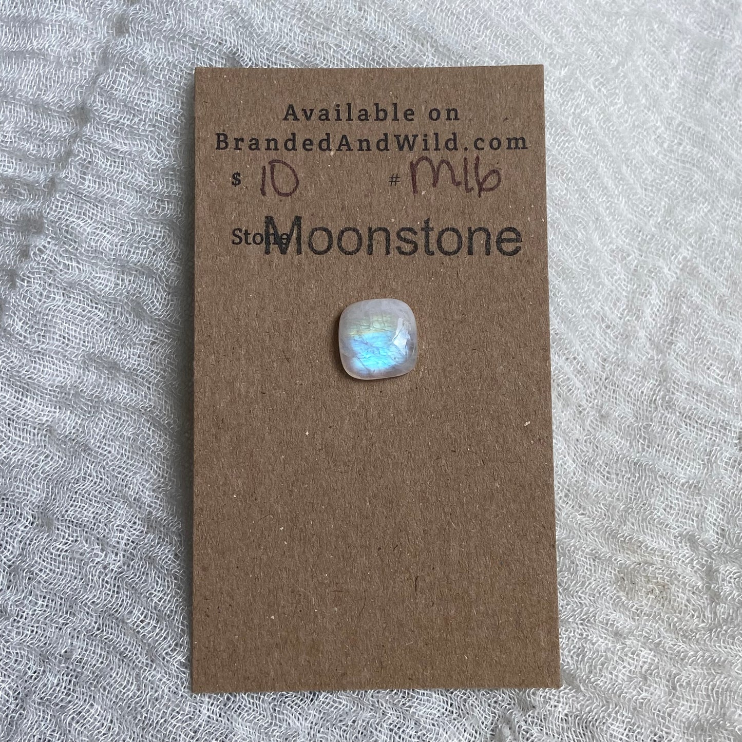Moonstone Cabochon - M16
