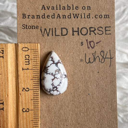 Wild Horse Cabochon - WH84 DBD8361E-80F2-41FF-85B0-E59558D6622B Brandedandwild.com