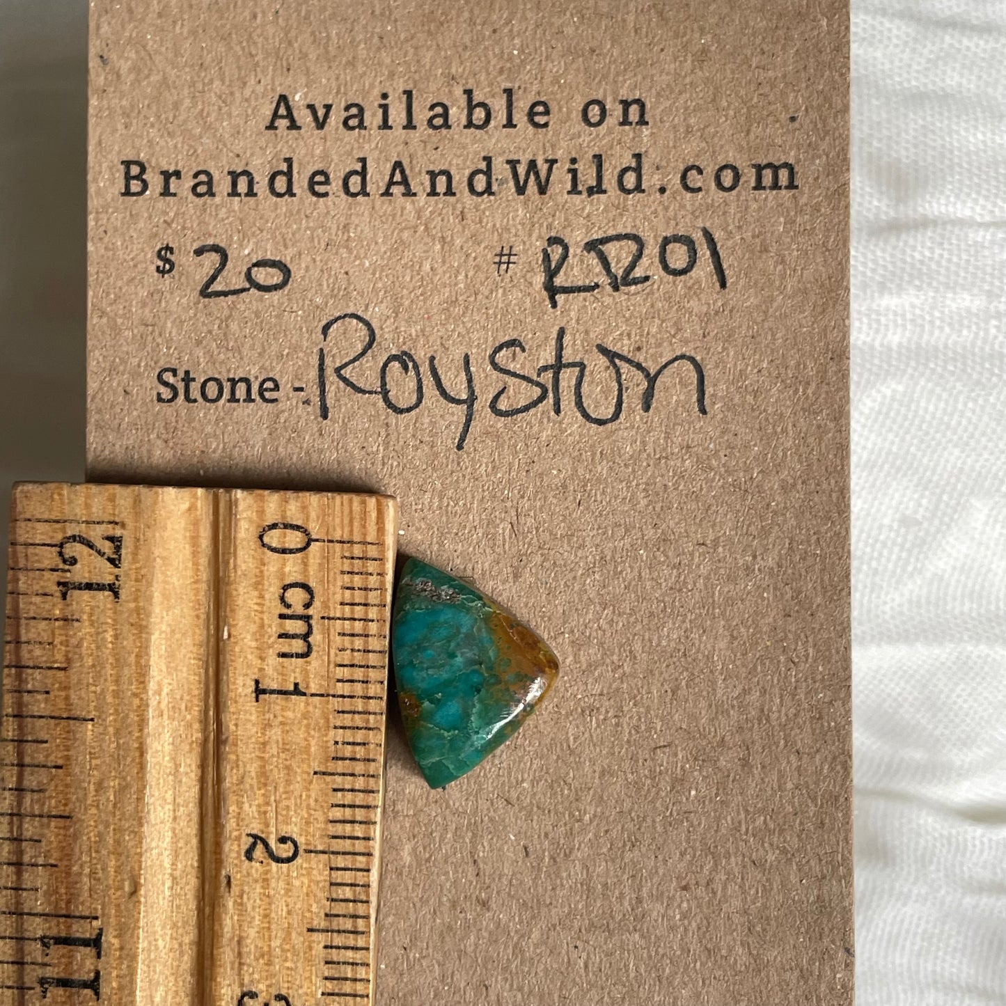 Royston Ribbon Turquoise Cabochon RR01 DC0C7C74-4D51-40C3-AEEA-7E706E3D4B5D Brandedandwild.com
