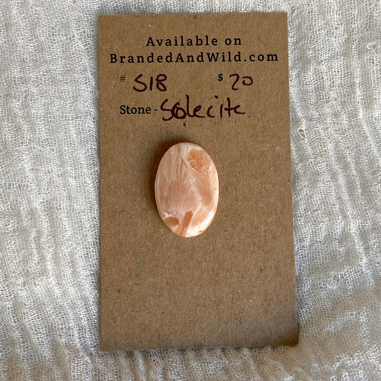 Scolecite Cabochon - S18