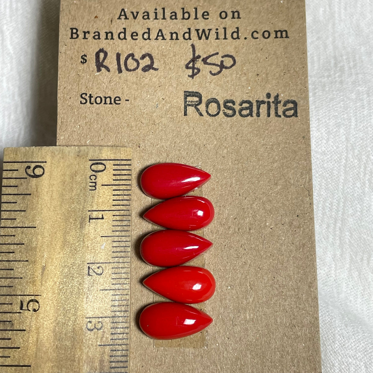 Rosarita - Cabochon - R102 DC2D6A61-B4B0-4CB3-9413-3B0398496430 Brandedandwild.com