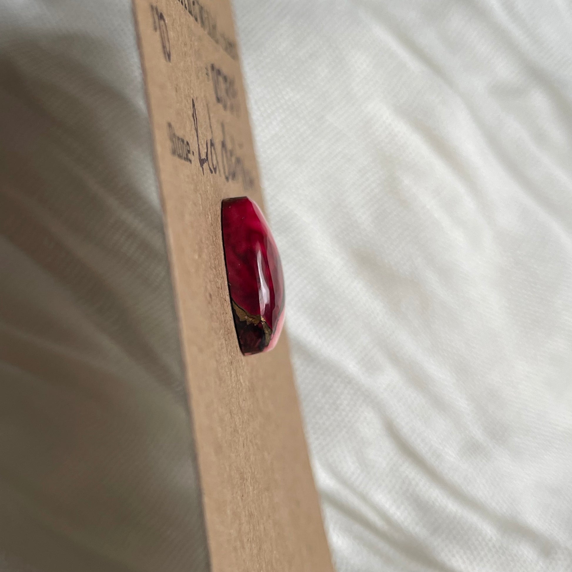 Red Dahlia Cabochon - RD39 DC32BB0C-3FC6-4E68-8502-A39234125236 Brandedandwild.com