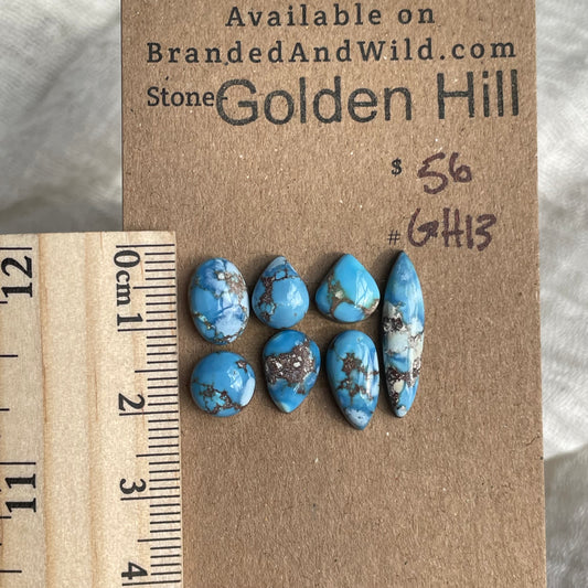 Golden Hill Turquoise Cabochon - GH13