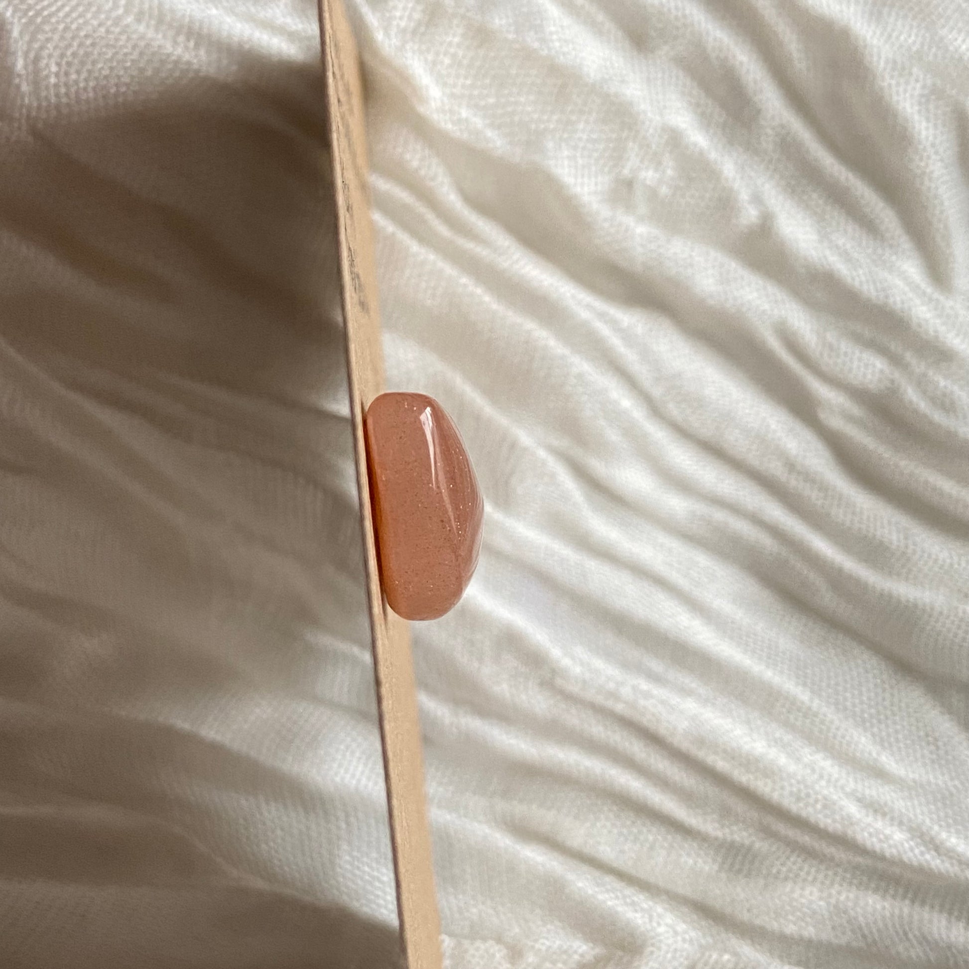 Peach Moonstone Cabochon - M061 DC553DE0-D72E-4ED9-872F-693B8C2F29DA Brandedandwild.com