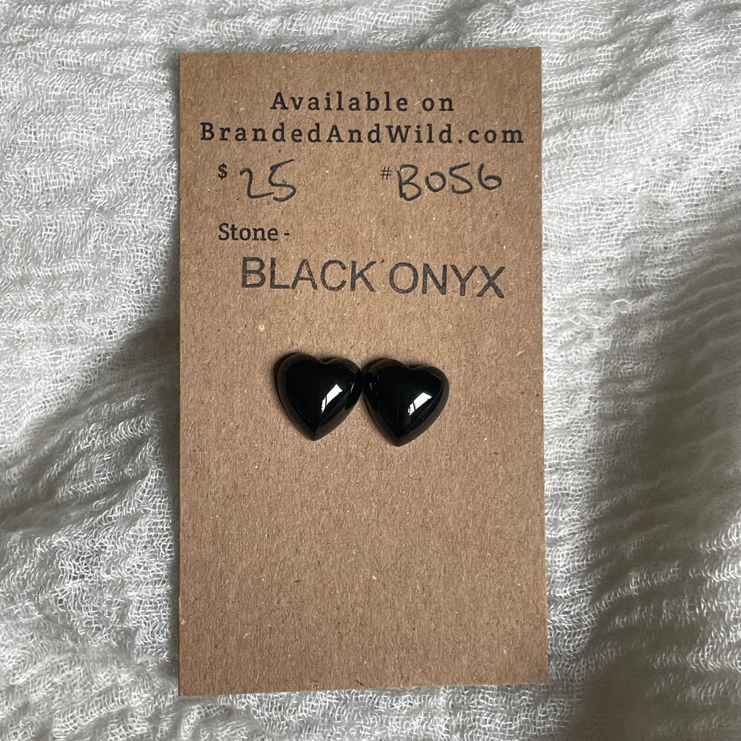 Black Onyx - Cabochon - BO56