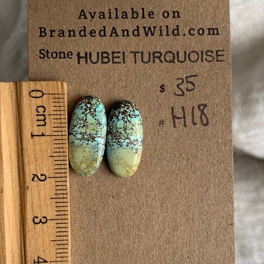 Hubei Turquoise Cabochon - H18