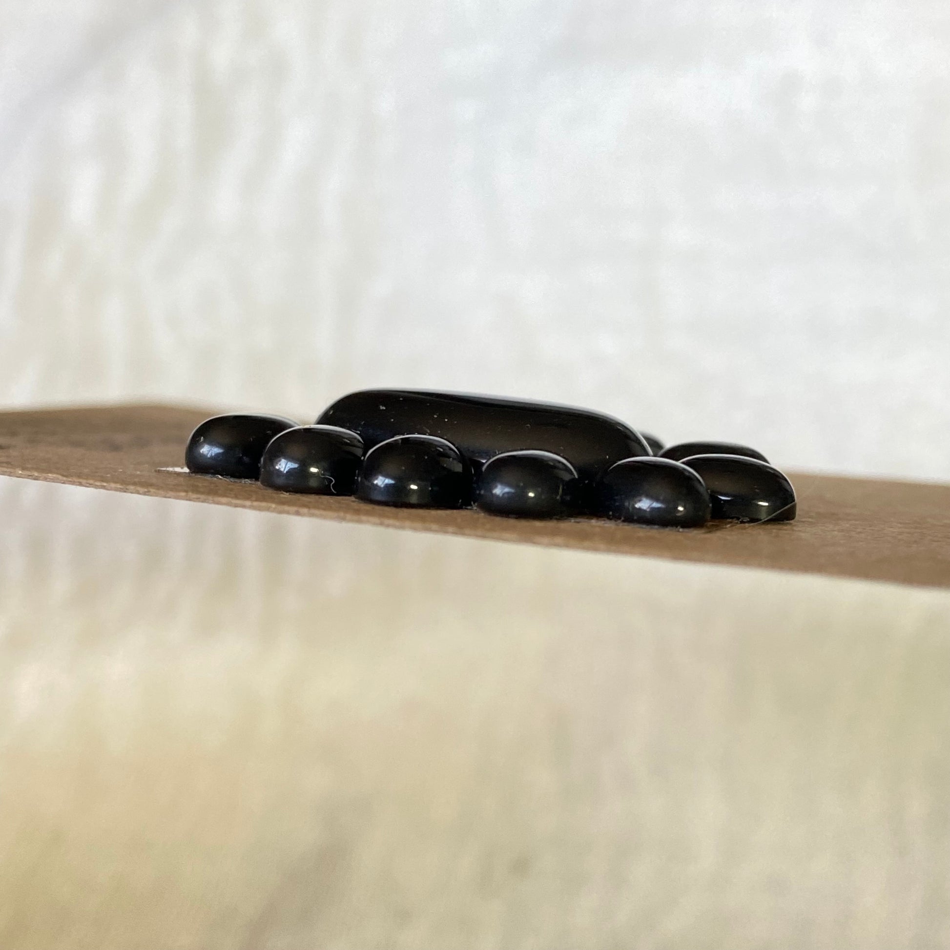 Black Onyx Cabochon - B047 DC8C12FC-FFD0-4C03-990D-21B897E8B0CC Brandedandwild.com