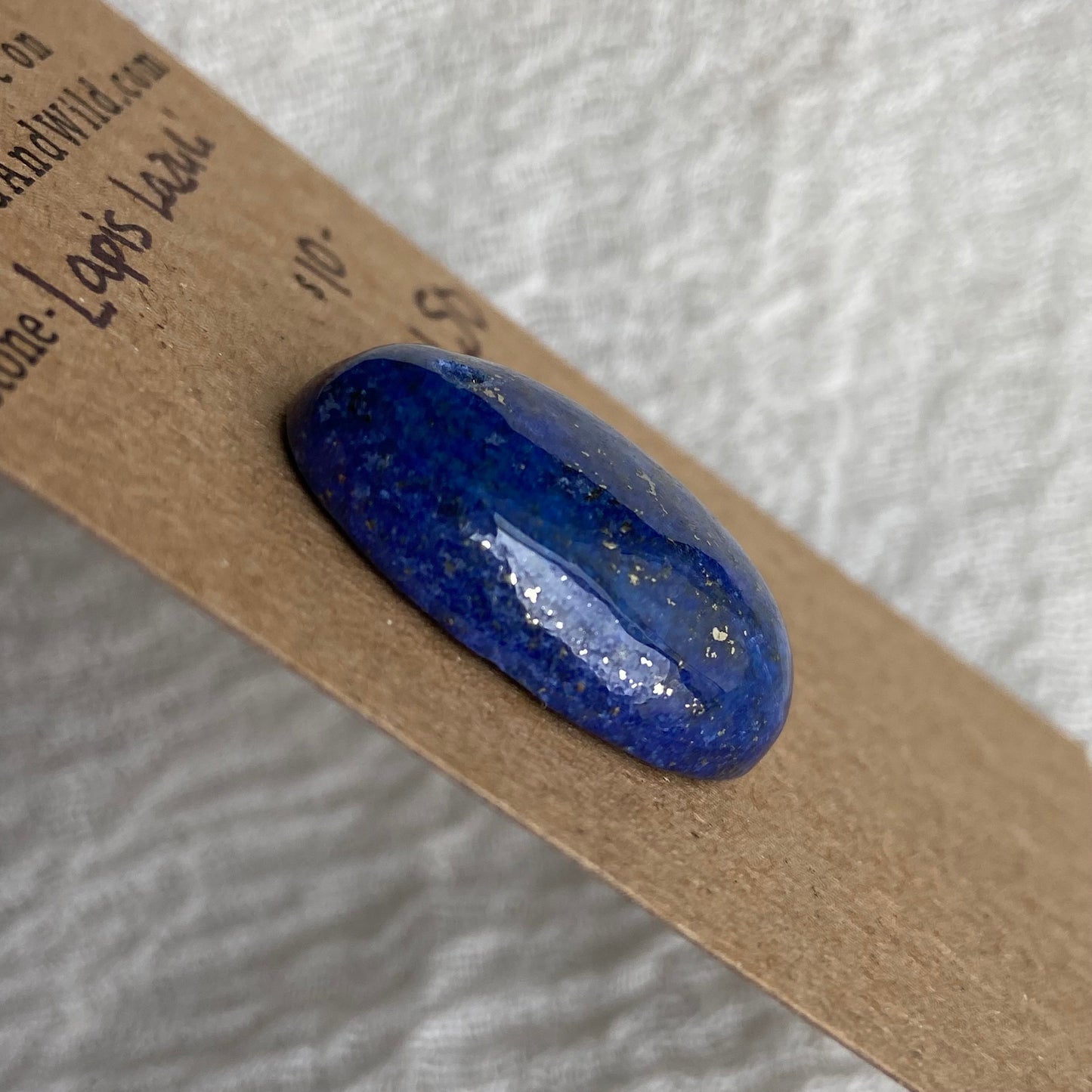 Lapis Lazuli Cabochon -Drilled- LL50