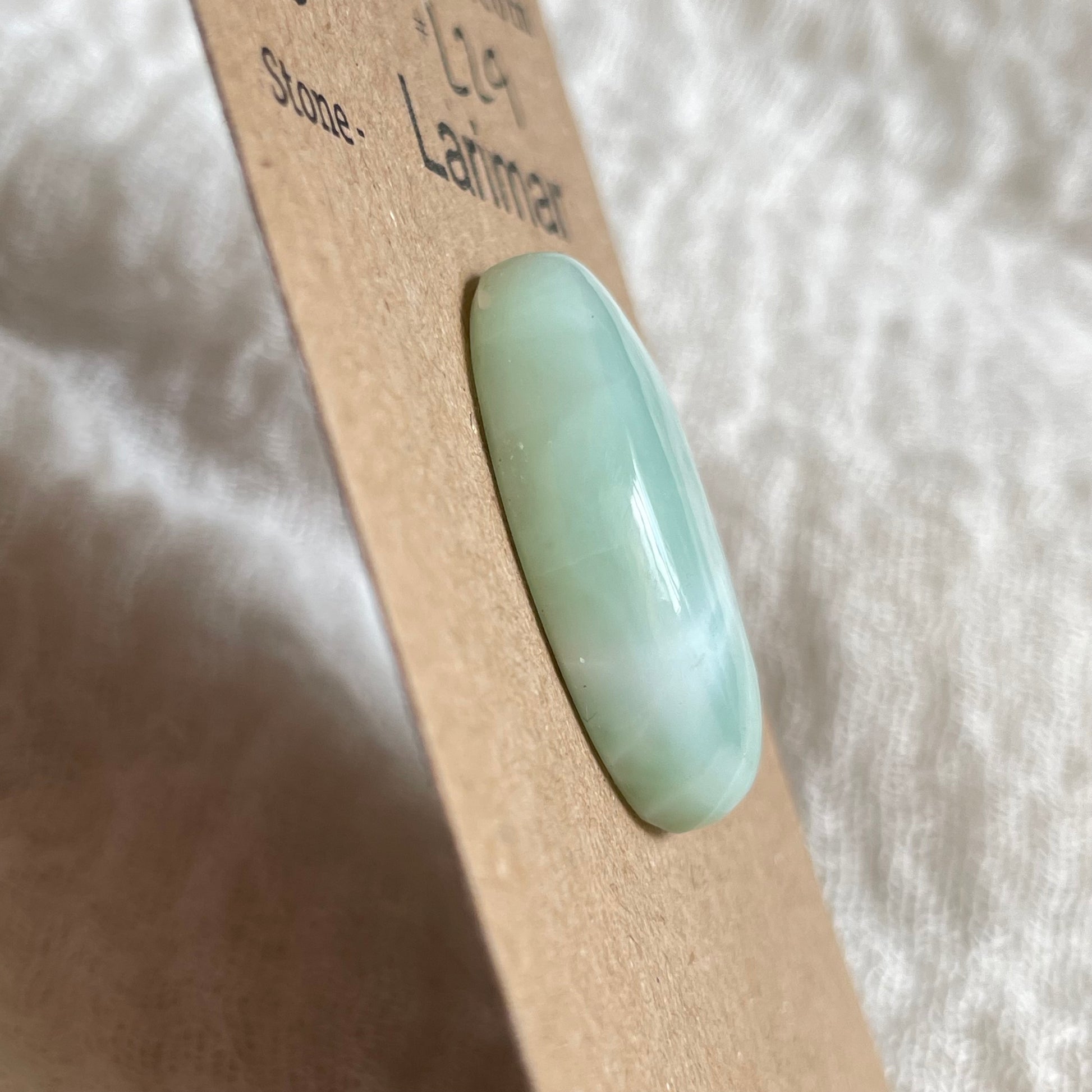 Larimar Cabochon - L29 DCE21FEF-CC6D-41D3-9456-D5C20D8E13C5 Brandedandwild.com