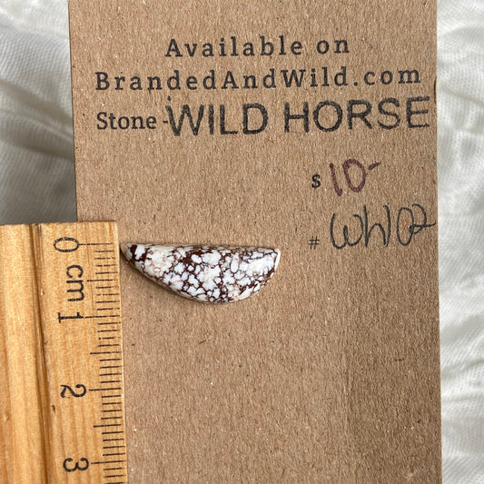 Wild Horse Cabochon - WH102 DCF6C98C-836D-43CA-BDA8-76F7EB830D68 Brandedandwild.com