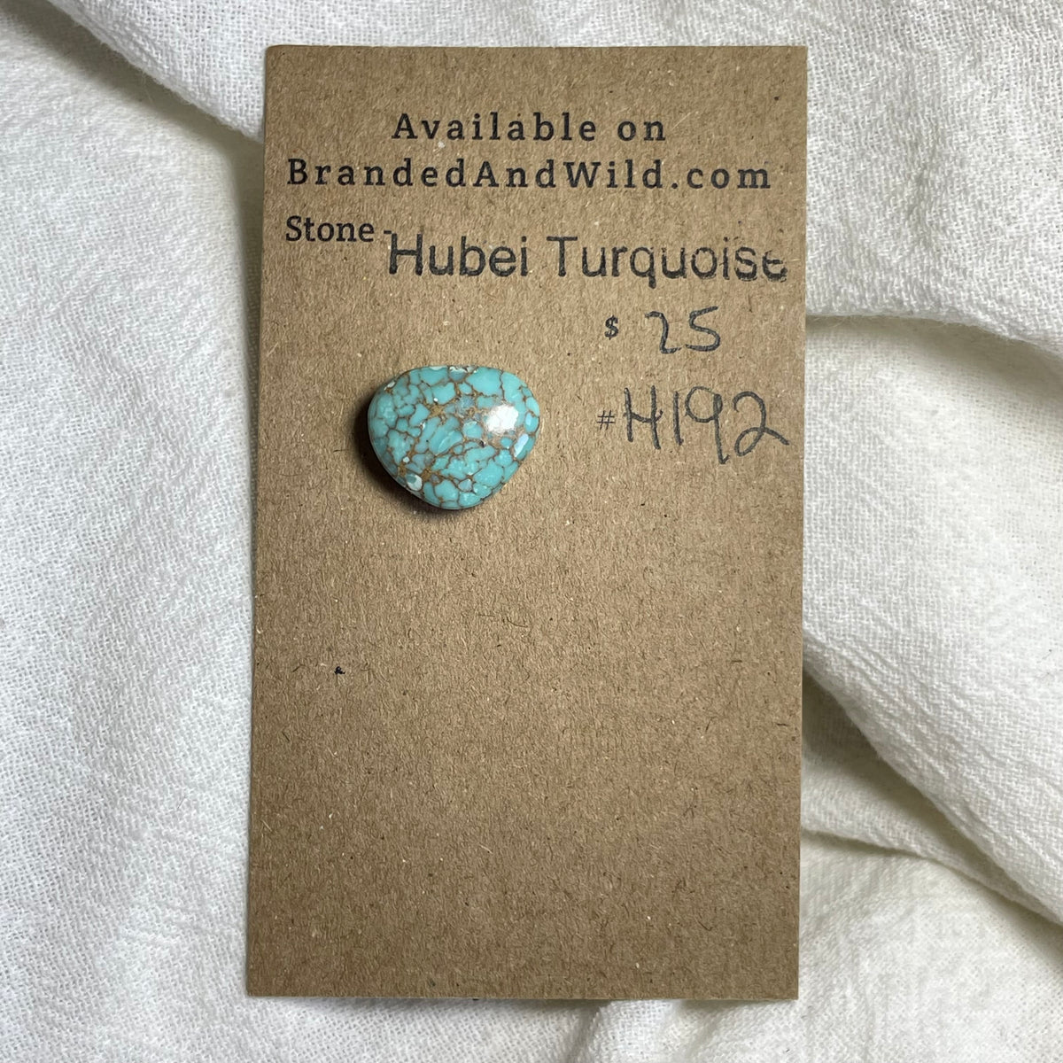 Hubei Turquoise Cabochon - H192 DD0FCC36-A38A-4860-8182-59048CC8B2B8 Brandedandwild.com
