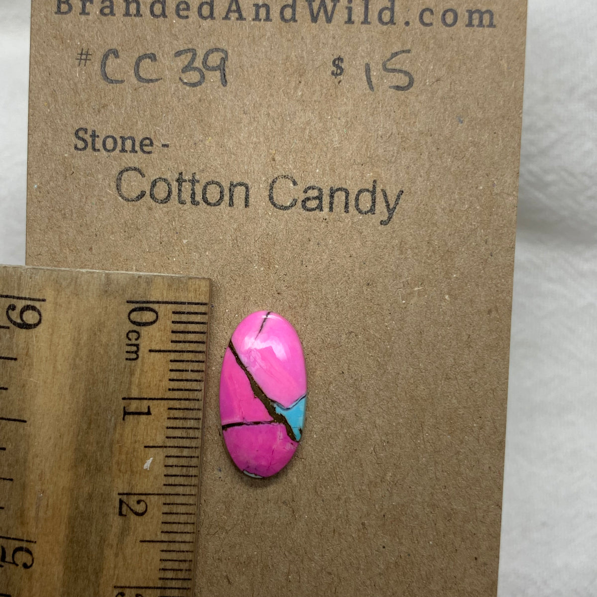 Cotton Candy Cabochon - CC39 DD2F42E5-D17C-484F-BBB7-6385E0F719C0 Brandedandwild.com
