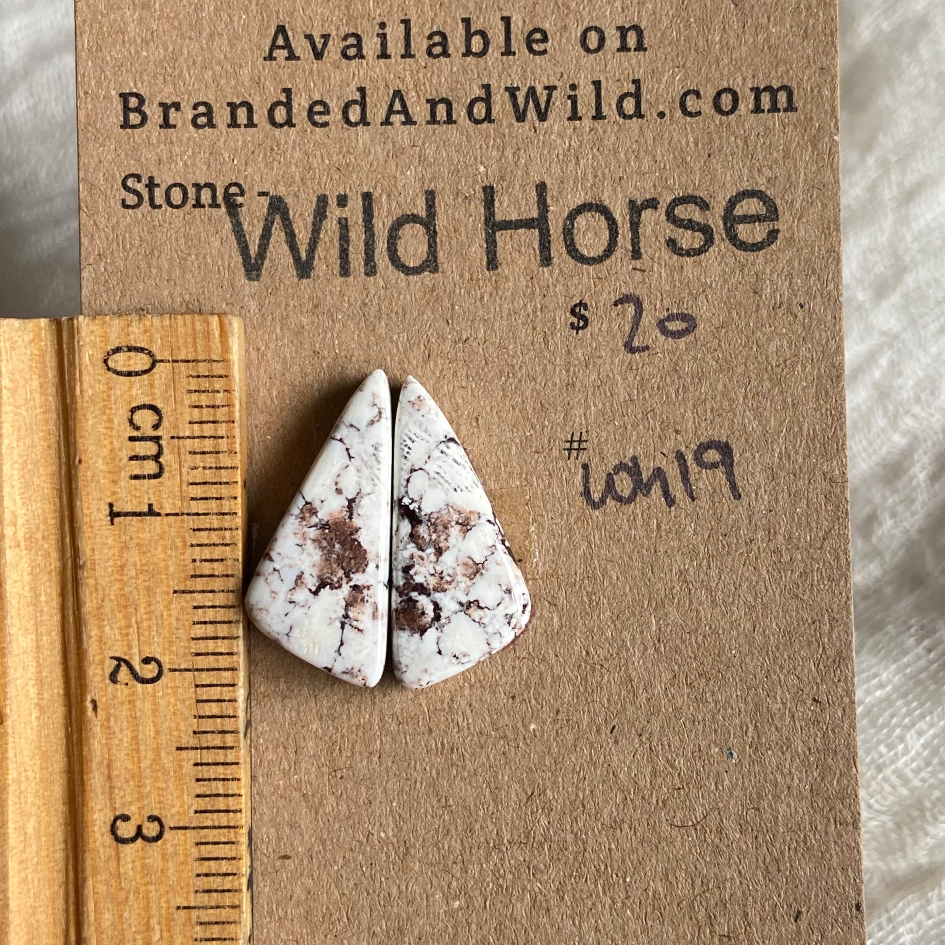 Wild Horse Cabochon - WH19 DD58C78D-4A15-4C25-A32D-1B46D391EA4B Brandedandwild.com