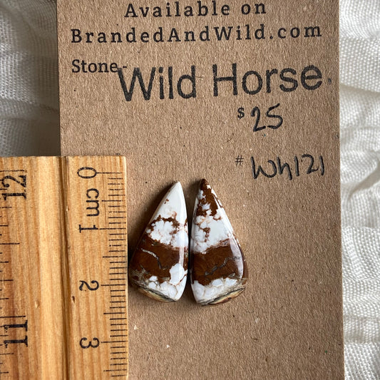 Wild Horse Cabochon - WH121 DD5AF13E-0C0E-4314-91A2-F7E96AA486DE Brandedandwild.com