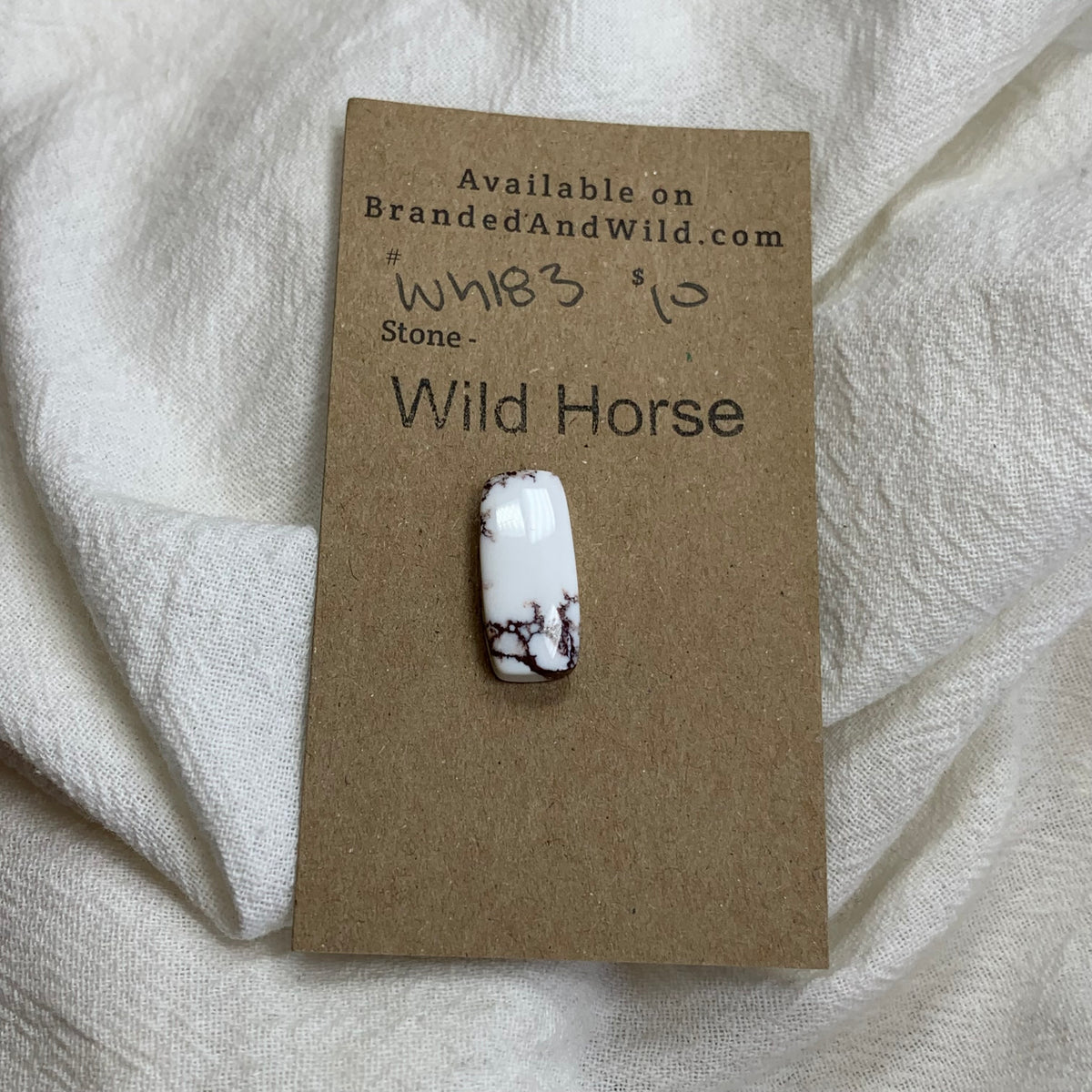 Wild Horse Cabochon - WH183 DD734DDD-BAAB-4B2C-A3B8-76A18EA4EF07 Brandedandwild.com