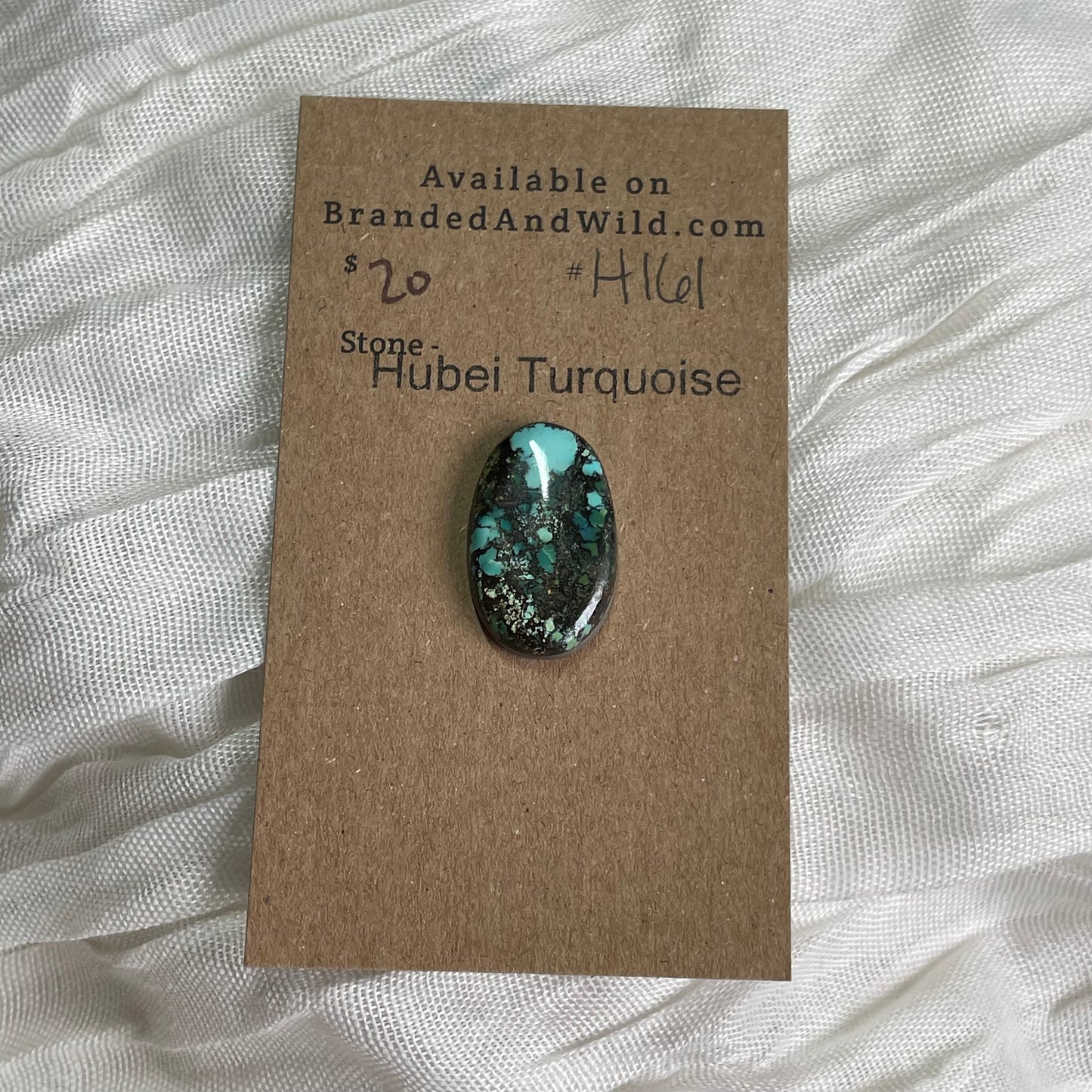 Hubei Turquoise Cabochon - H161 DD890523-F9A7-4572-94C4-776669C5D34C Brandedandwild.com