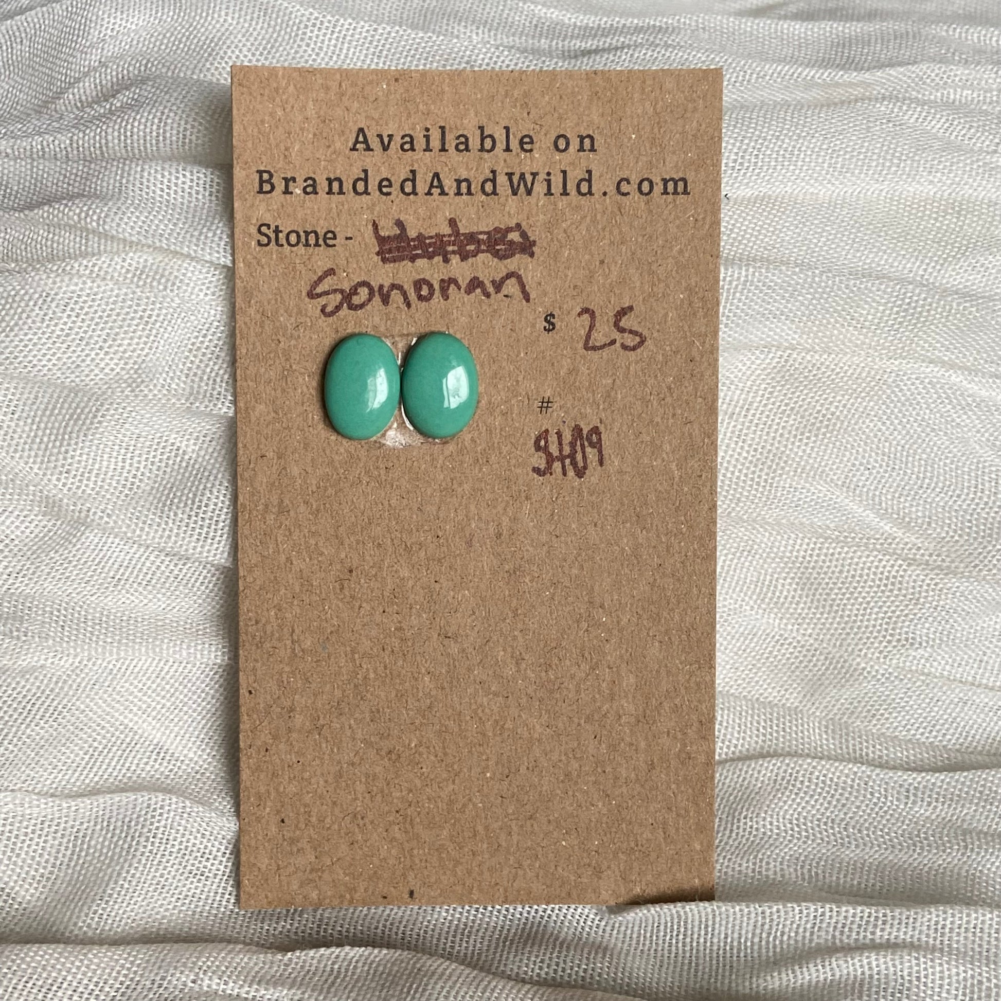 Sonoran Turquoise Cabochon - ST09 DD963BFB-6AC0-4015-A10C-31FADA8E8A14 Brandedandwild.com