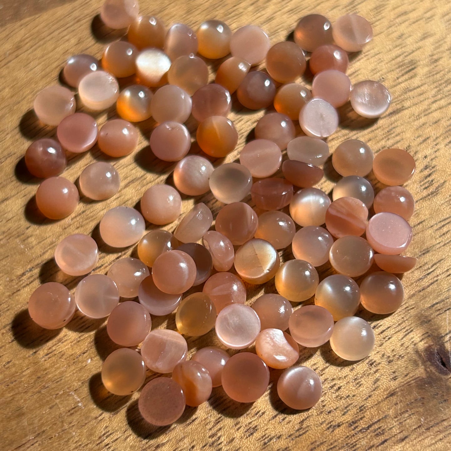 Peach Moonstone 5mm Round