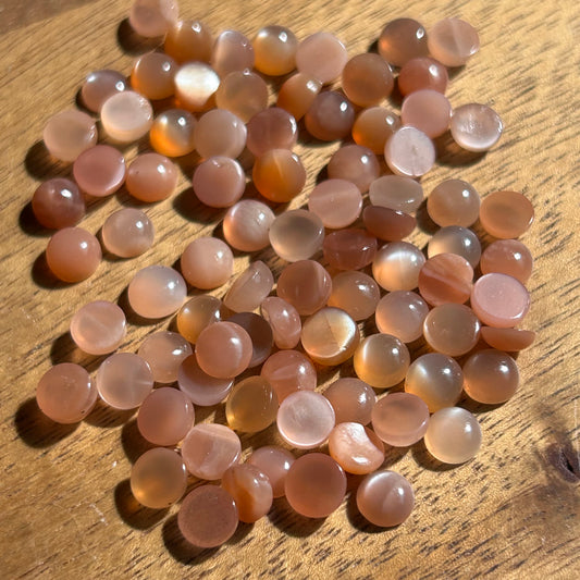 Peach Moonstone 5mm Round