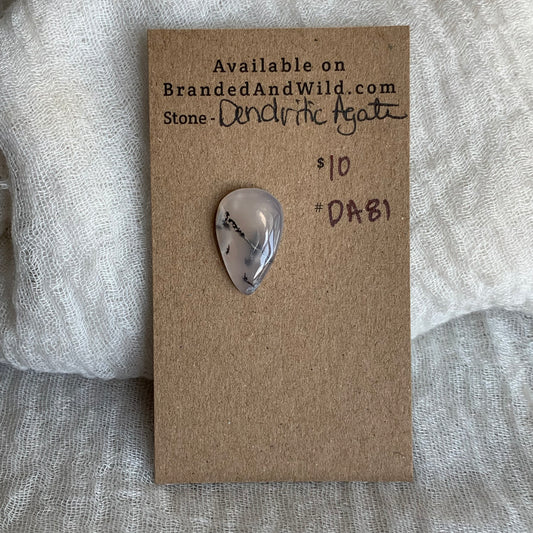 Dendritic Agate Cabochon - DA81