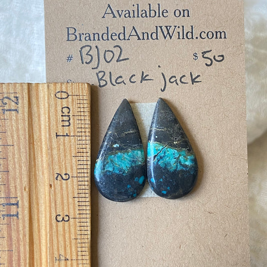 Black Jack Cabochon - BJ02 DDCCF6F6-8568-439C-B8AA-FFDA38E70D1C Brandedandwild.com
