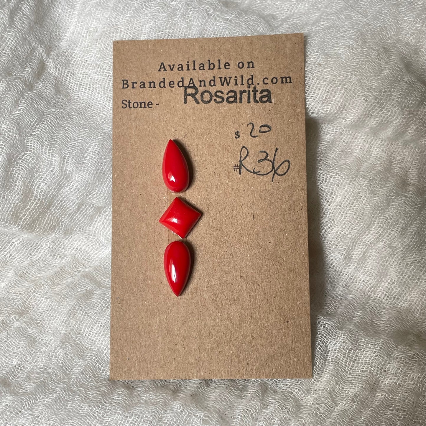 Rosarita - Cabochon - R36 DE0F2741-F9CD-457F-875E-F1482A6DAB8F Brandedandwild.com