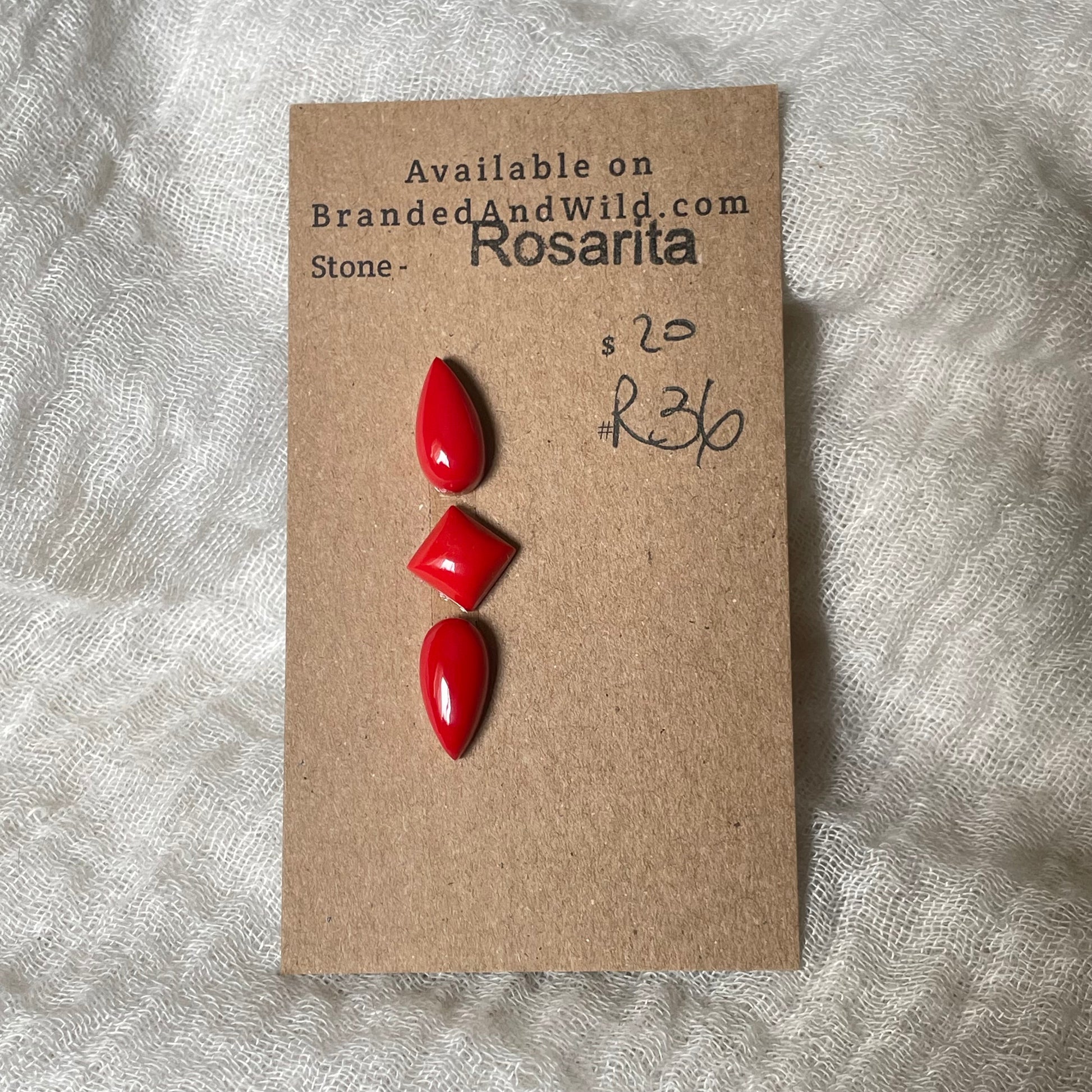 Rosarita - Cabochon - R36 DE0F2741-F9CD-457F-875E-F1482A6DAB8F Brandedandwild.com