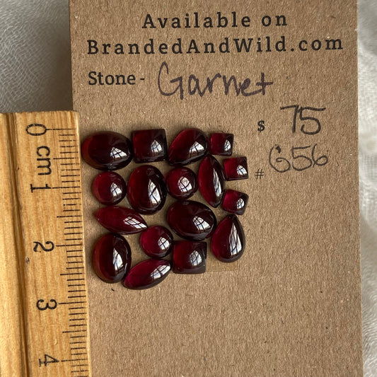 Garnet Cabochon - G56