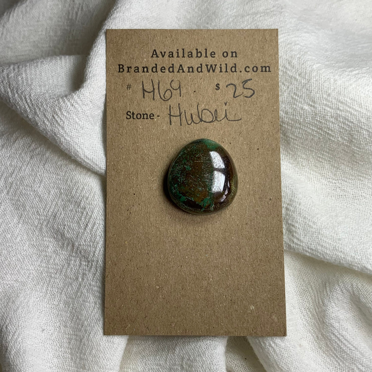 Hubei Turquoise Cabochon - H69 DE3F90B9-A521-405E-8FE2-54740BC779EB Brandedandwild.com