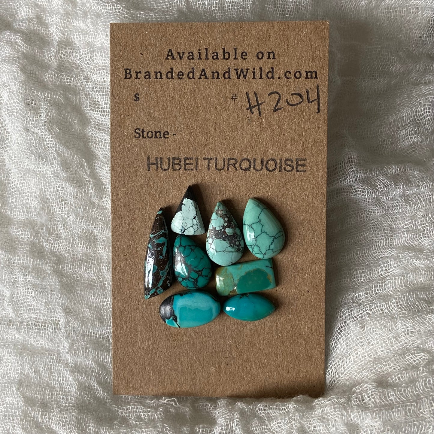 Hubei Turquoise Cabochon - H204