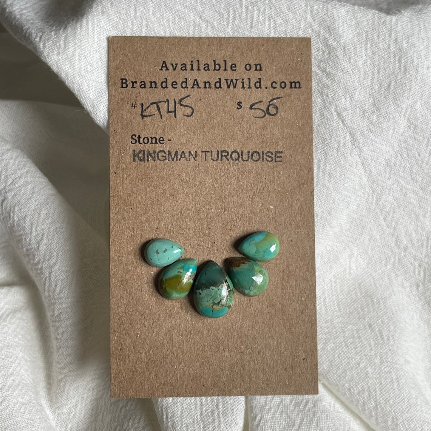 Kingman Turquoise Cabochon - KT45