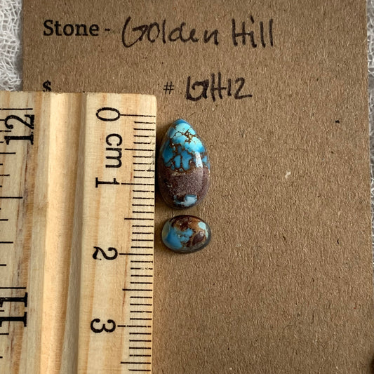 Golden Hill Turquoise Cabochon - GH12