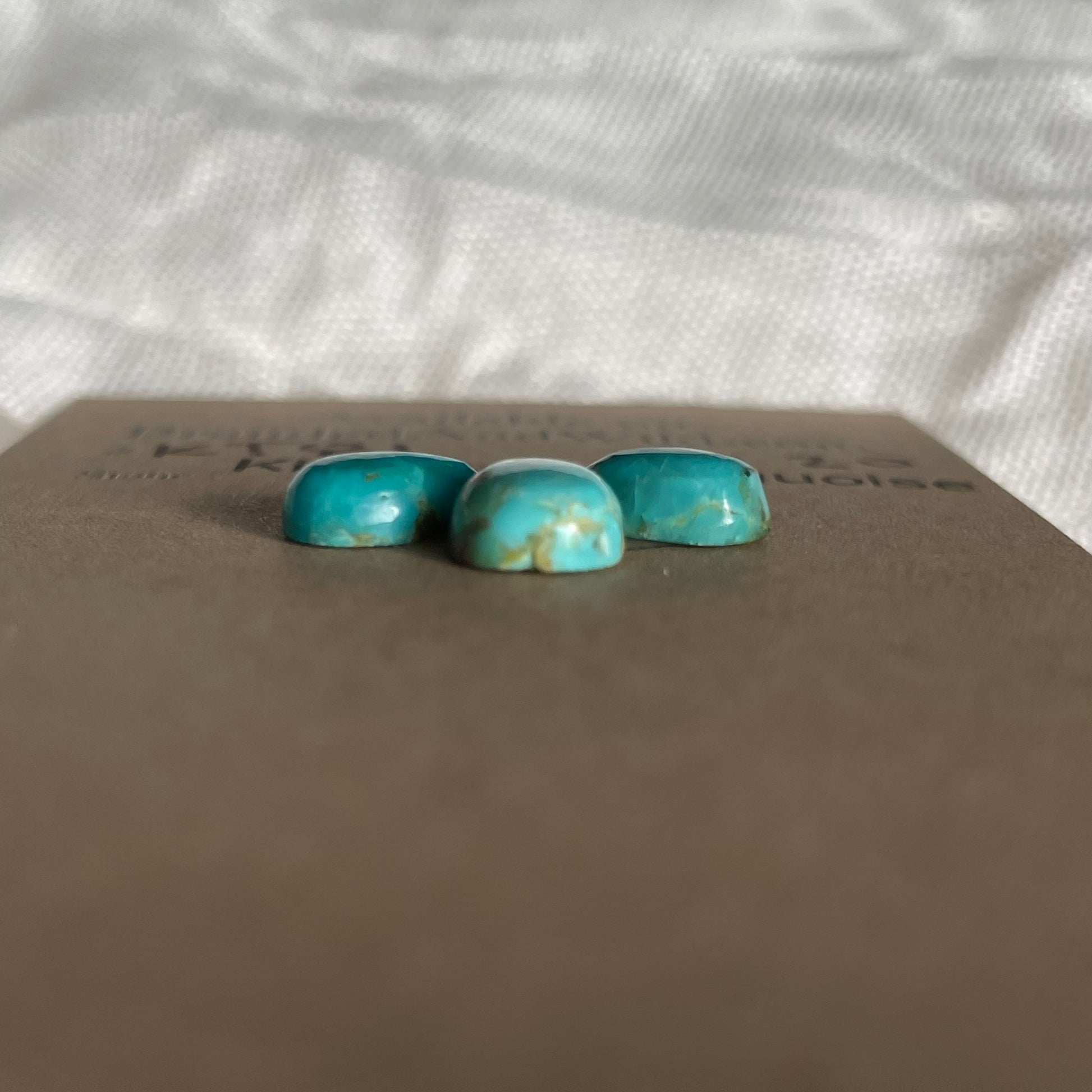 Kingman Turquoise Cabochon - KT81 DE86BBF8-218E-4726-814A-892F04B0C69B Brandedandwild.com