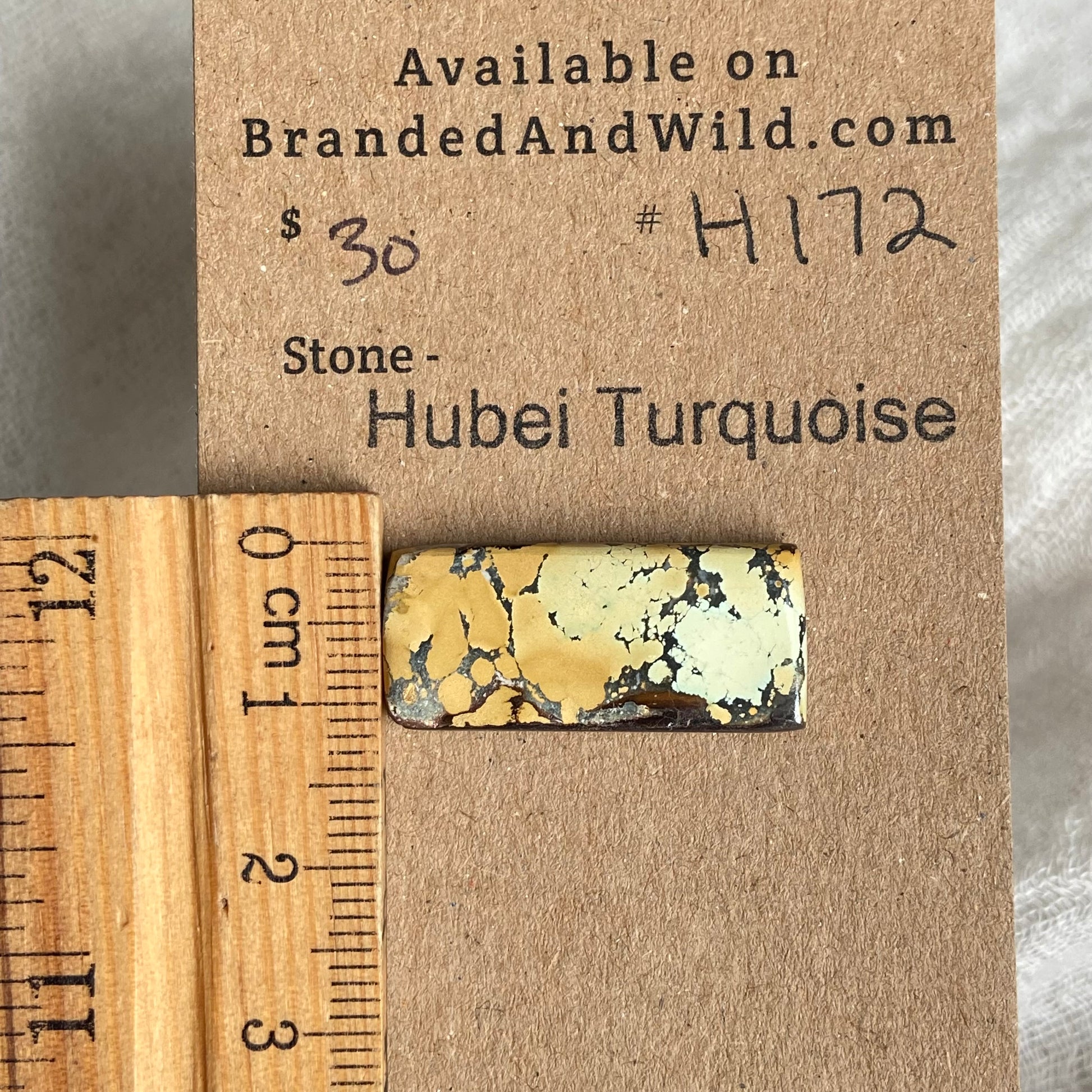 Hubei Cabochon - H172 DE9EBABC-90FC-45FD-9D03-10DB336DEEE4 Brandedandwild.com