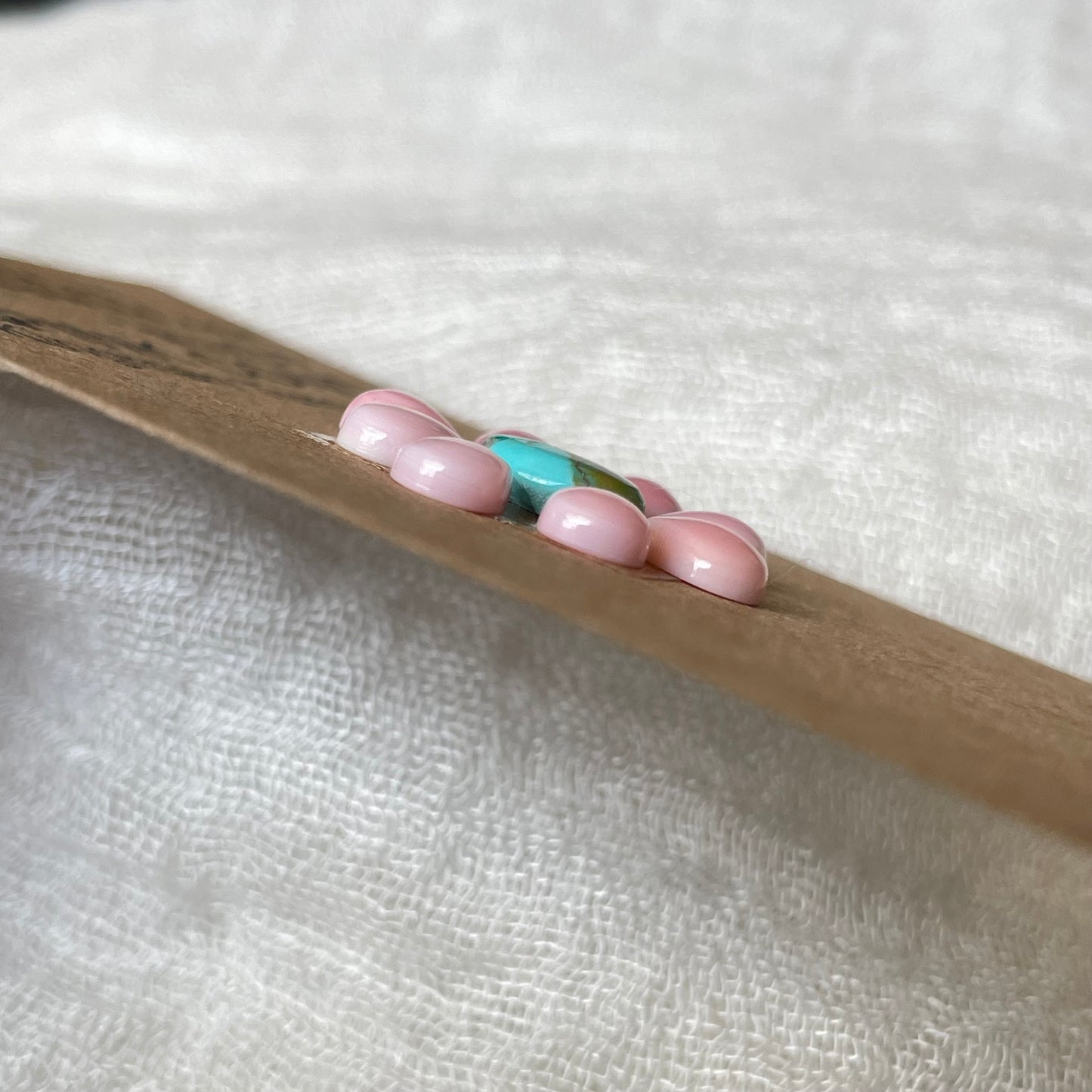 Kingman Turquoise Cabochon - KT27 DEAE04F0-0415-4C2C-A445-C043E4367D0B Brandedandwild.com