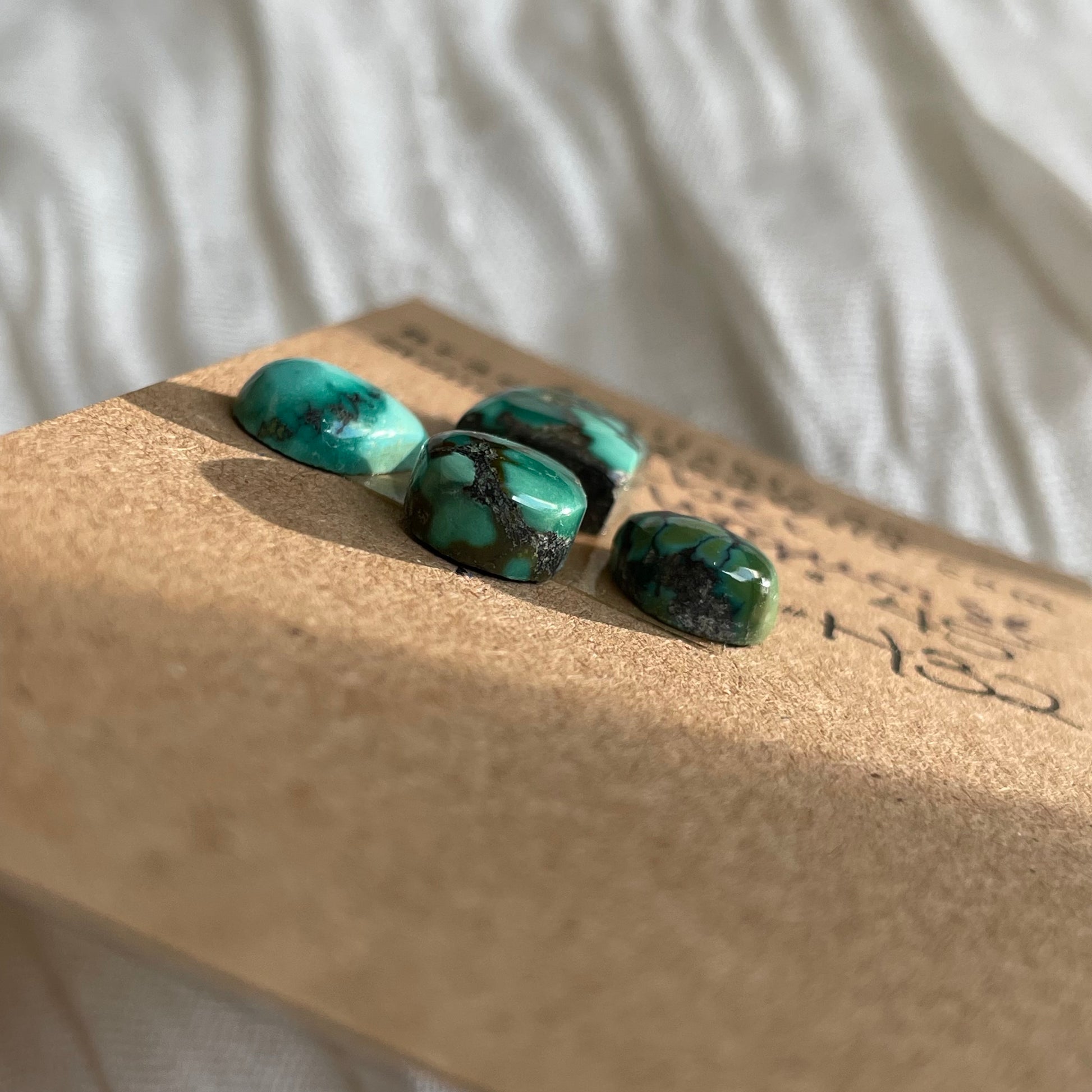 Hubei Turquoise Cabochon - H32 DEB72719-5CBF-4813-85DC-C1DA08F89744 Brandedandwild.com