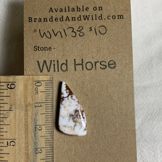 Wild Horse Cabochon - WH138 DED6E2F1-A34F-4A9C-895F-62675FC3CA21 Brandedandwild.com