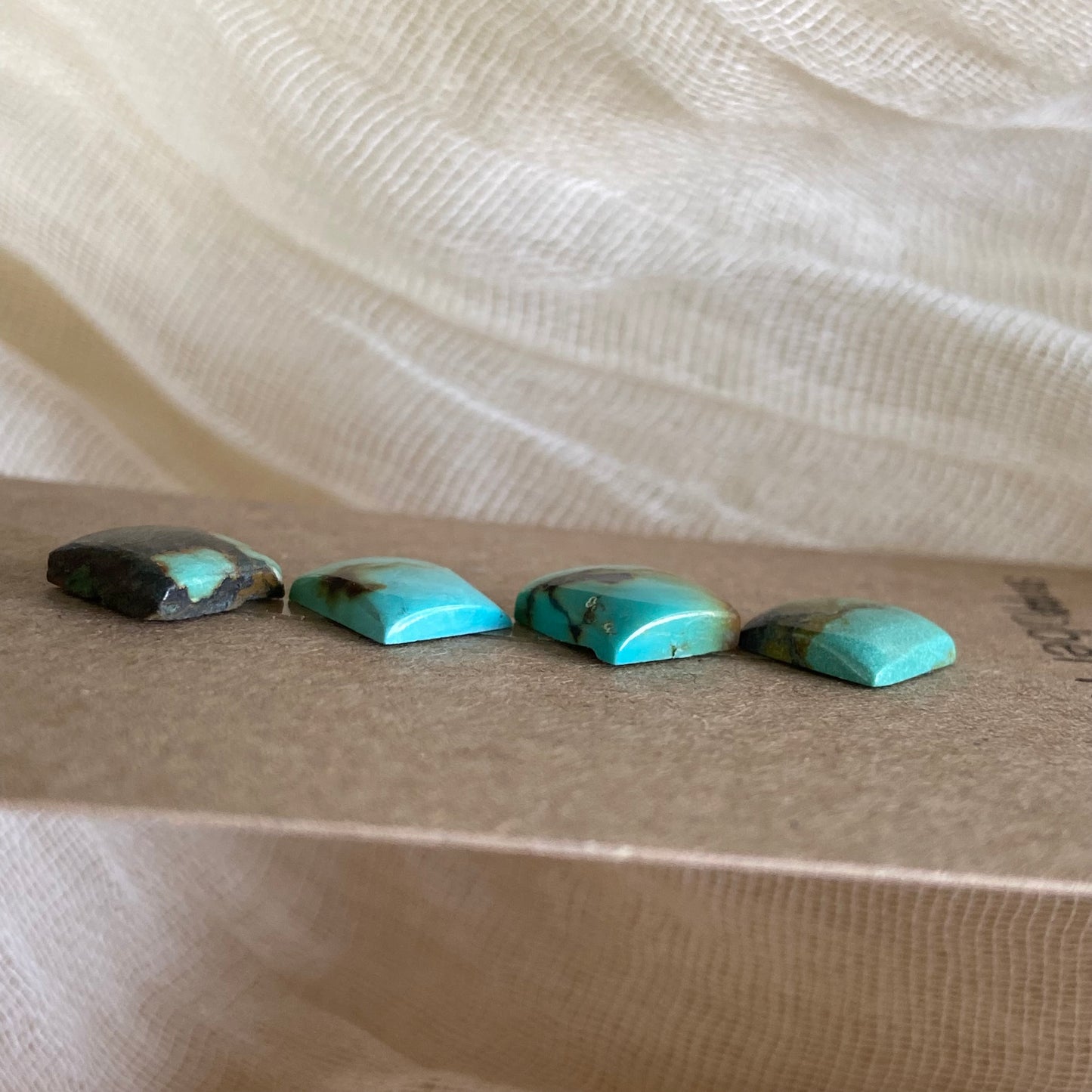 Hubei Turquoise Cabochon - H131 DEE02E75-7561-4C70-A69B-AC03A0EB8E1C Brandedandwild.com